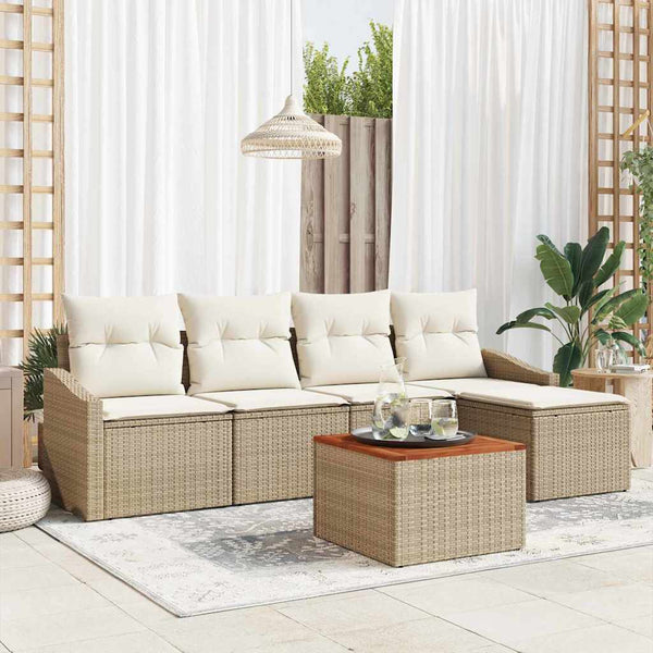 Tuin Sofa Set 6 Pcs
