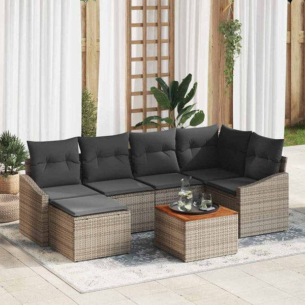 Tuin Sofa Set 7 Pcs