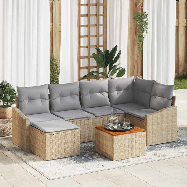 Tuin Sofa Set 7 Pcs