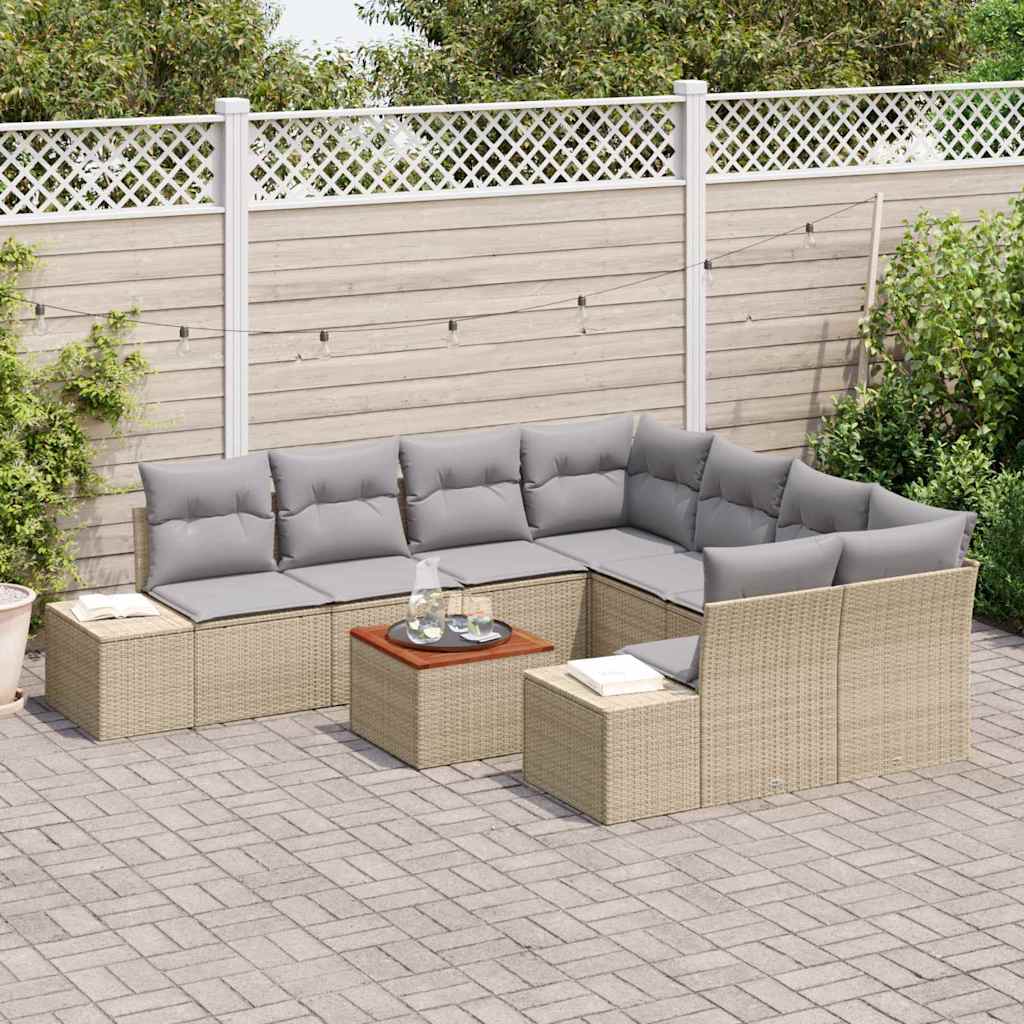 Tuin Sofa Set 9 Pcs