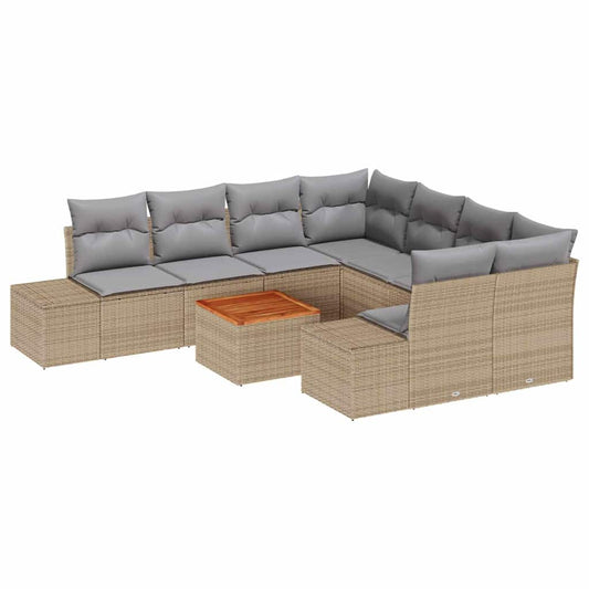 Tuin Sofa Set 9 Pcs