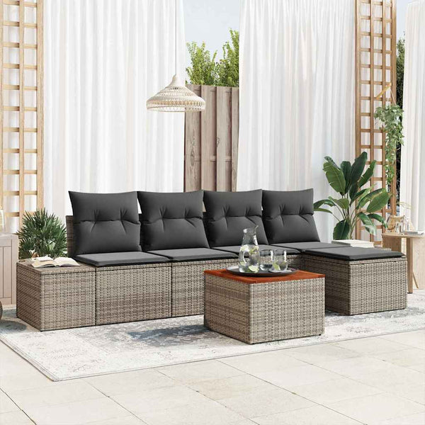 Tuin Sofa Set 6 Pcs