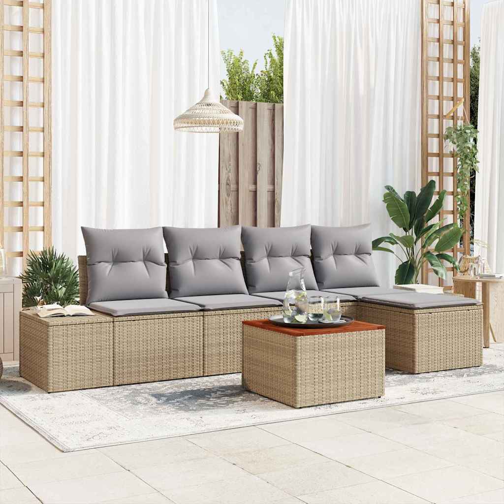 Tuin Sofa Set 6 Pcs