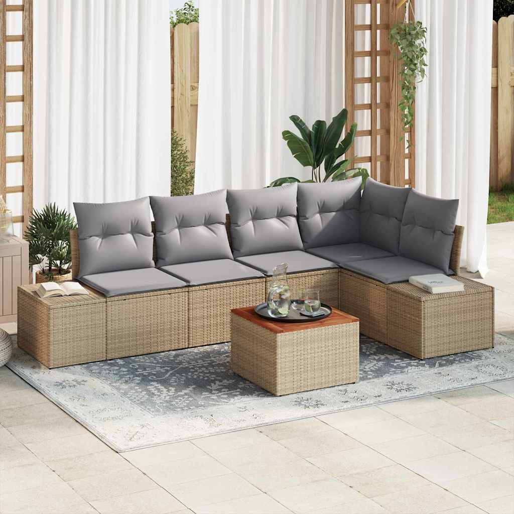 Tuin Sofa Set 6 Pcs