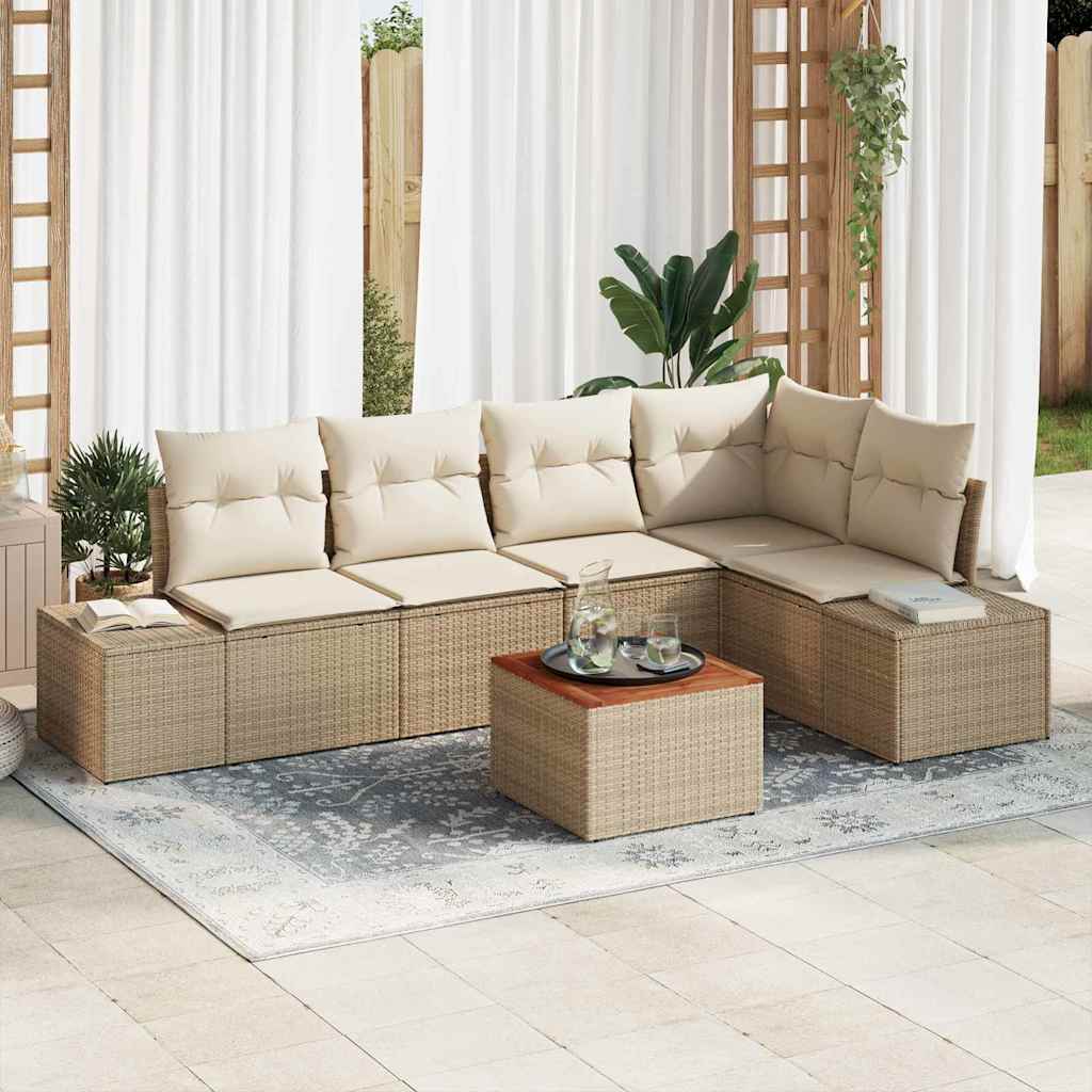 Tuin Sofa Set 6 Pcs