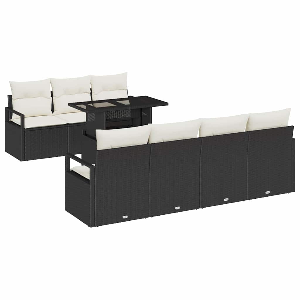 Tuin Sofa Set Met Opslag 8 Pcs Poly Riet