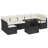 Tuin Sofa Set Met Opslag 8 Pcs Poly Riet
