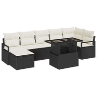 Tuin Sofa Set Met Opslag 8 Pcs Poly Riet
