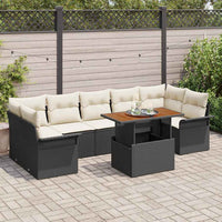 Tuin Sofa Set Met Opslag 8 Pcs Poly Riet