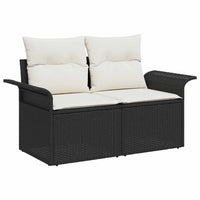 Tuin Sofa Set Met Opslag 9 Pcs Poly Riet