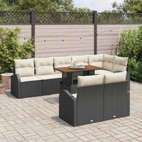 Tuin Sofa Set Met Opslag 9 Pcs Poly Riet