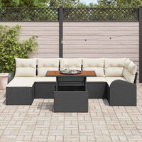 Tuin Sofa Set Met Opslag 8 Pcs Poly Riet