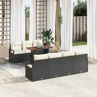 Tuin Sofa Set Met Opslag 8 Pcs Poly Riet