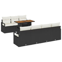 Tuin Sofa Set Met Opslag 8 Pcs Poly Riet