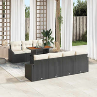 Tuin Sofa Set Met Opslag 8 Pcs Poly Riet