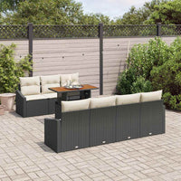 Tuin Sofa Set Met Opslag 8 Pcs Poly Riet