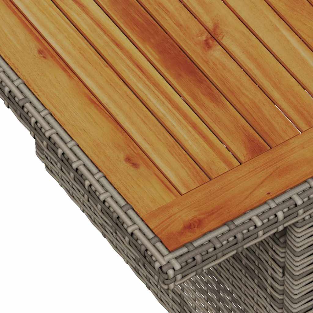 Tuin Sofa Set Met Opslag 7 Pcs Poly Riet