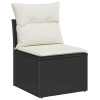 Tuin Sofa Set Met Opslag 7 Pcs Poly Riet