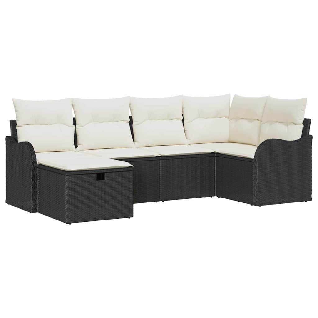 Tuin Sofa Set 6 Pcs En Crème 232.5 X 122.5 X 85 Cm