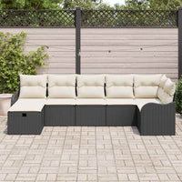 Tuin Sofa Set 7 Pcs En Crème 287,5 X 122,5 X 85 Cm