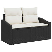 Tuin Sofa Set Met Kussen 6 Pcs 55 X 62 X 69 Cm Poly Riet