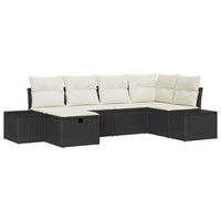 Tuin Sofa Set Met Kussen 6 Pcs 55 X 62 X 69 Cm Poly Riet