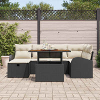 Tuin Sofa Set 7 Pcs Poly Rattan