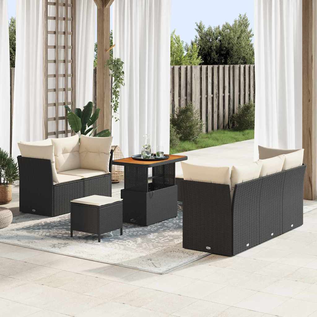 Tuin Sofa Set 8 Pcs Poly Rattan