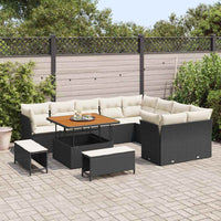 Tuin Sofa Set 12 Pcs Poly Rattan