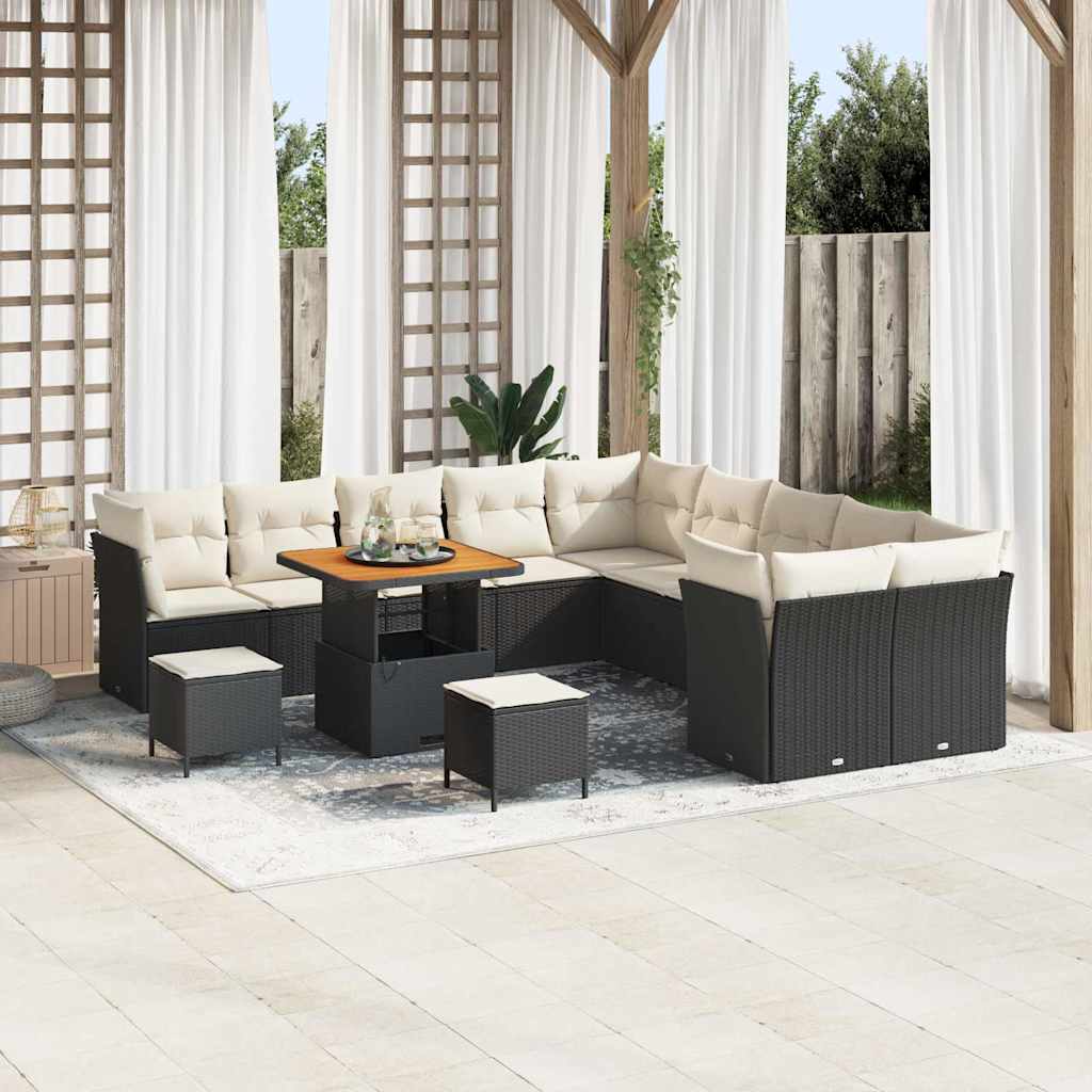 Tuin Sofa Set 13 Pcs Poly Rattan