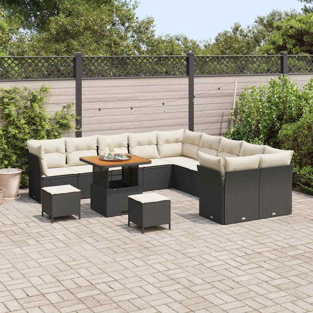 Tuin Sofa Set 13 Pcs Poly Rattan