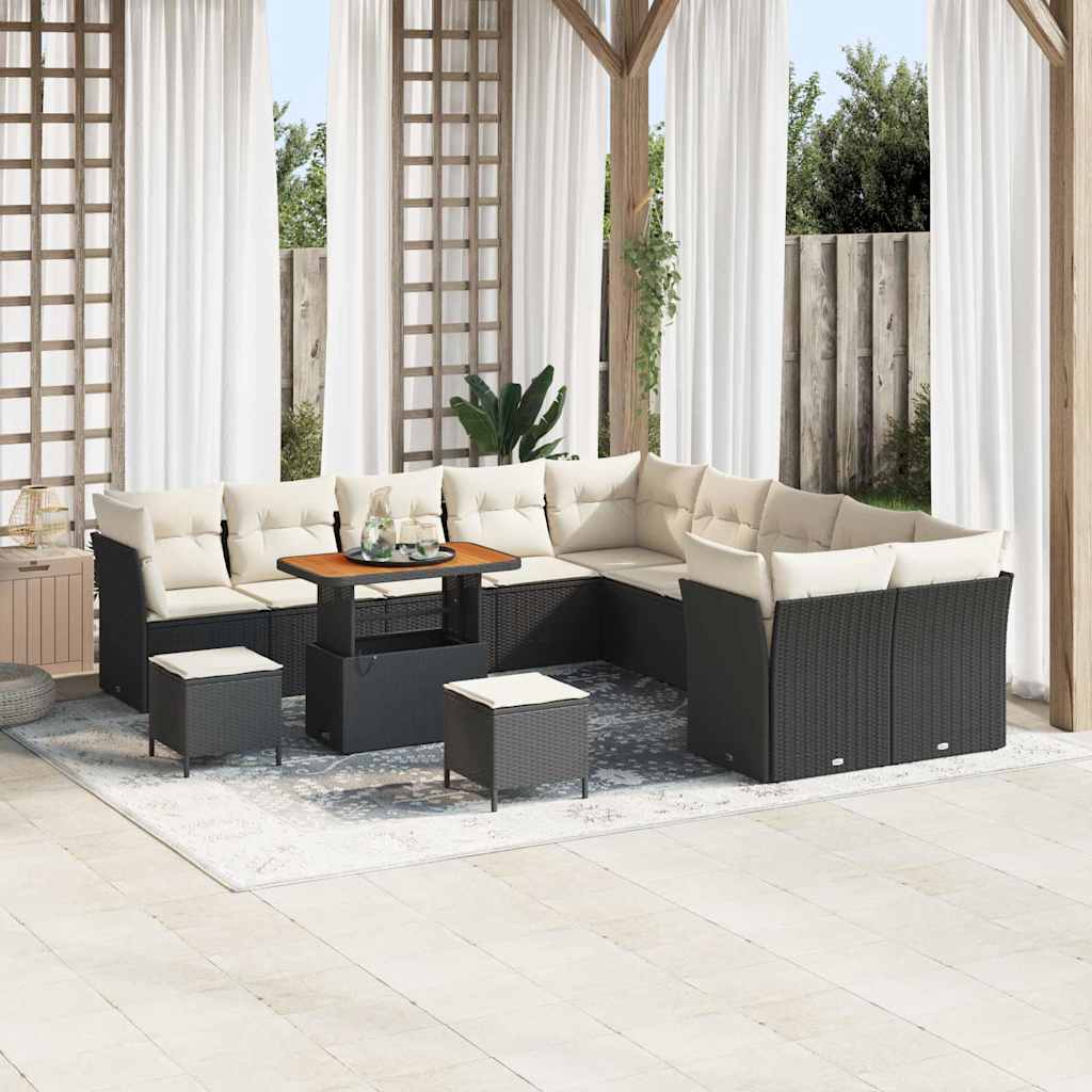 Tuin Sofa Set 13 Pcs Poly Rattan