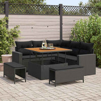 Tuin Sofa Set 8 Pcs Poly Rattan