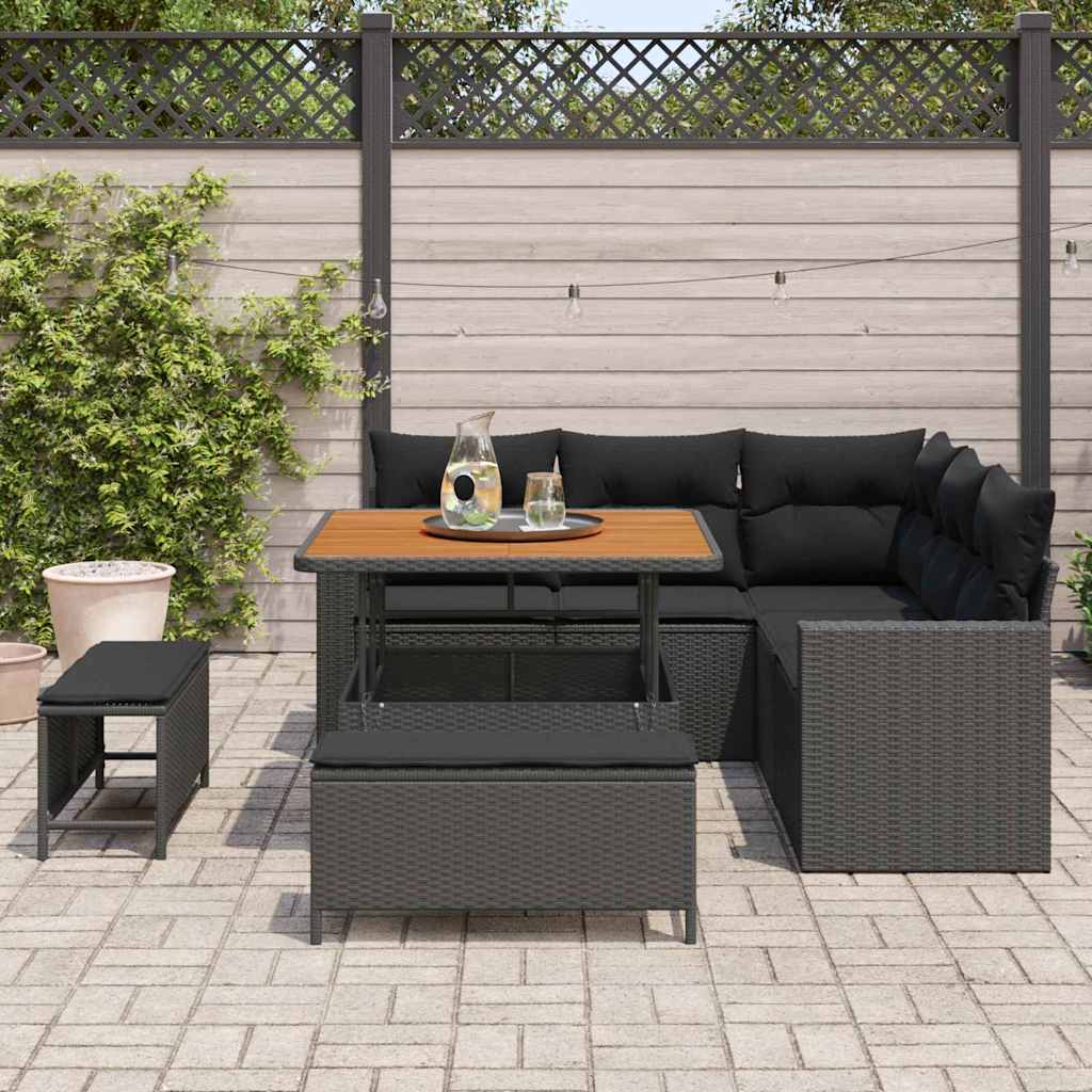 Tuin Sofa Set 8 Pcs Poly Rattan