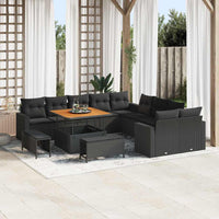 Tuin Sofa Set 13 Pcs Poly Rattan