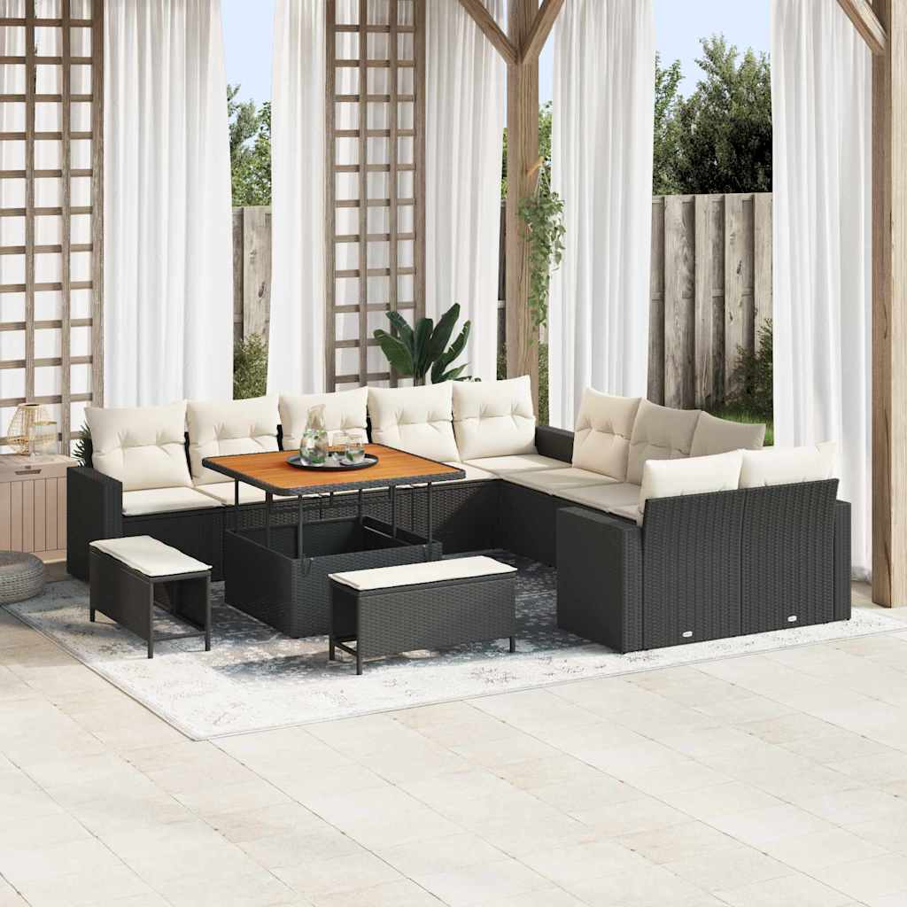 Tuin Sofa Set 13 Pcs Poly Rattan