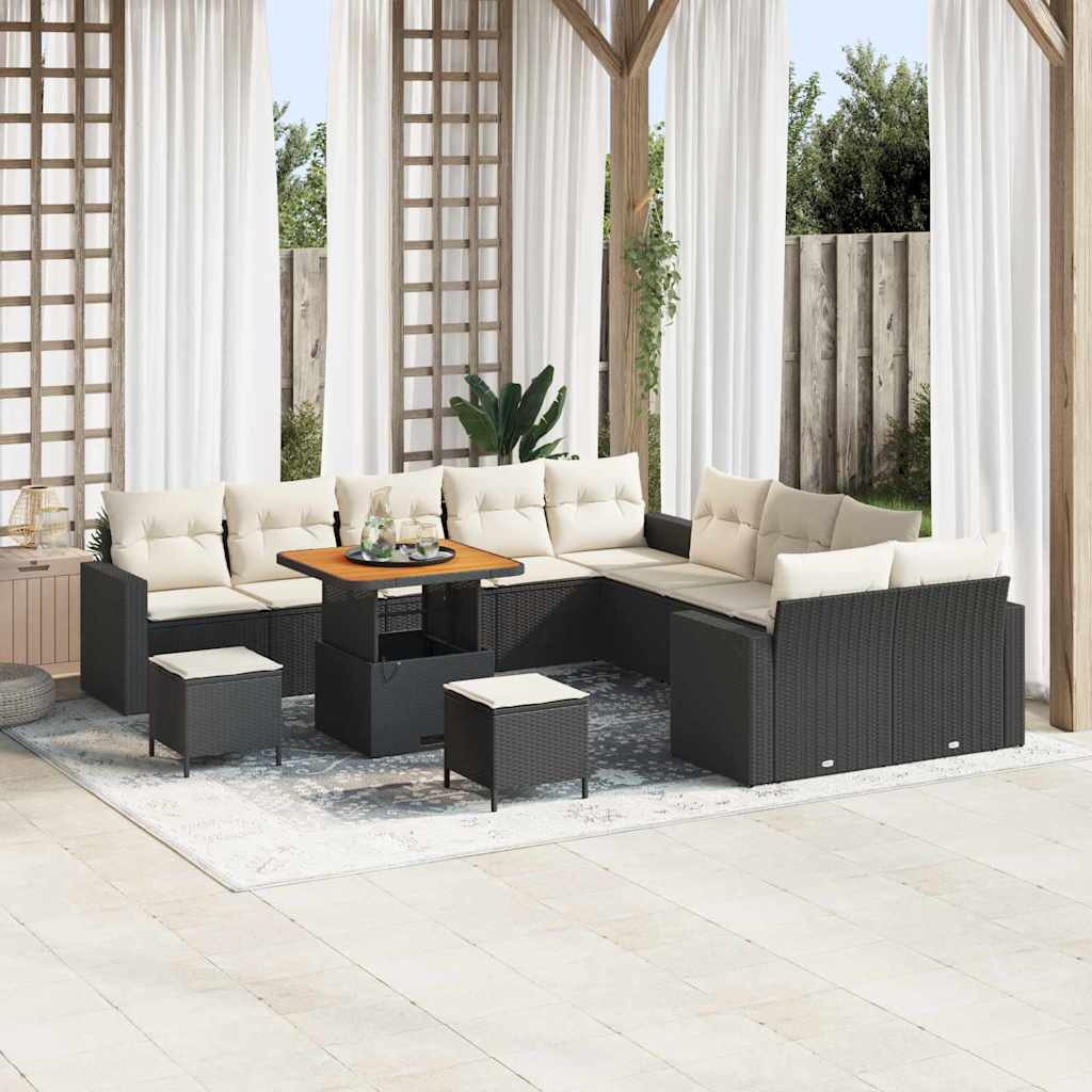 Tuin Sofa Set 13 Pcs Poly Rattan
