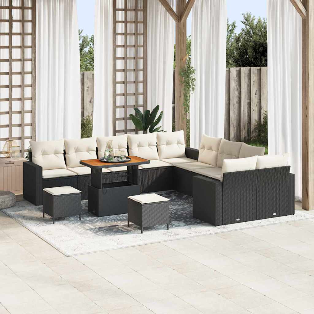 Tuin Sofa Set 13 Pcs Poly Rattan