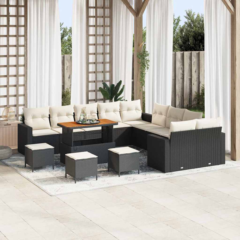 Tuin Sofa Set 13 Pcs Poly Rattan