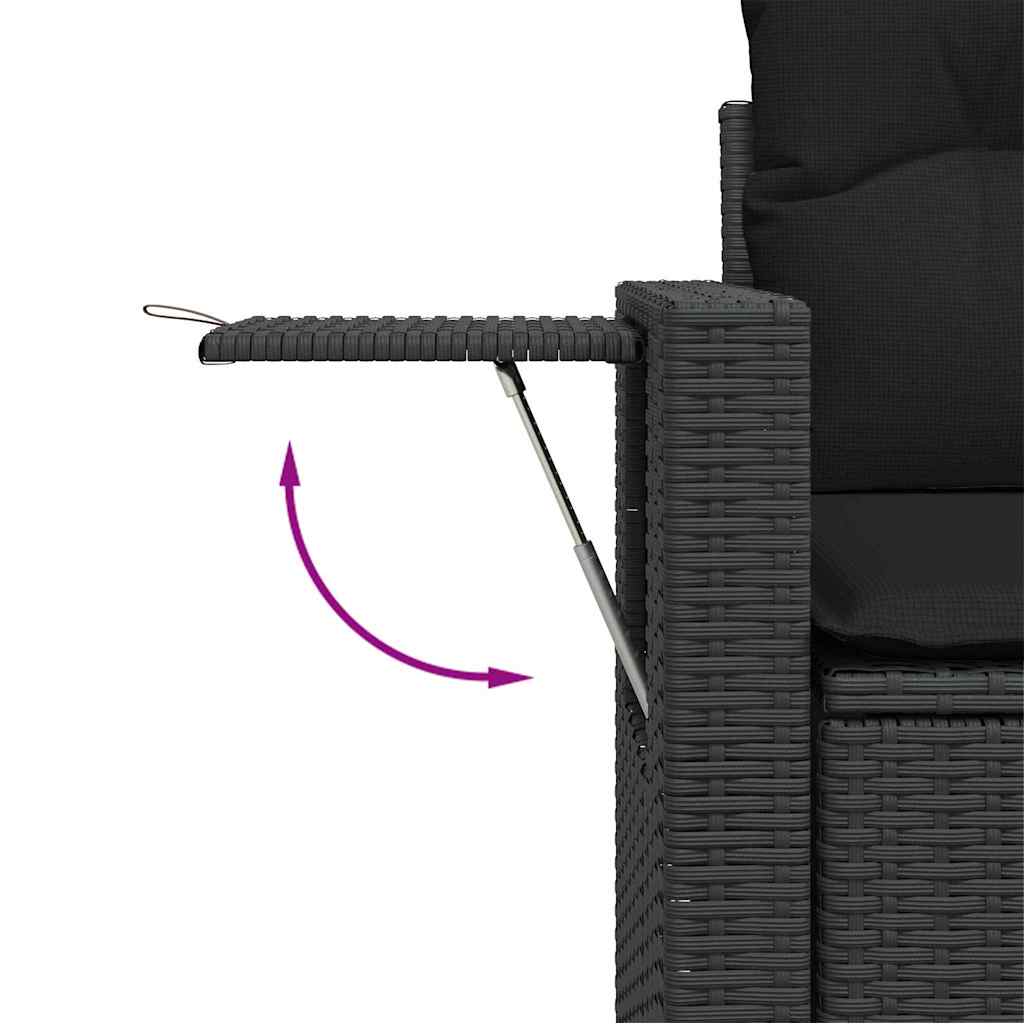 Tuin Sofa Set Met Opslag 11 Pcs Poly Riet