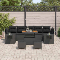 Tuin Sofa Set 10 Pcs Poly Rattan