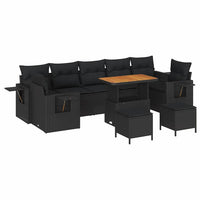 Tuin Sofa Set 10 Pcs Poly Rattan