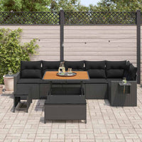 Tuin Sofa Set 9 Pcs Poly Rattan