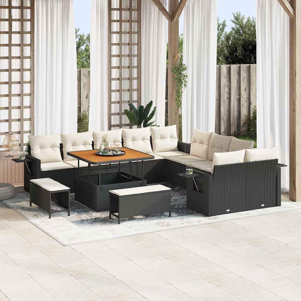 Tuin Sofa Set 13 Pcs Poly Rattan