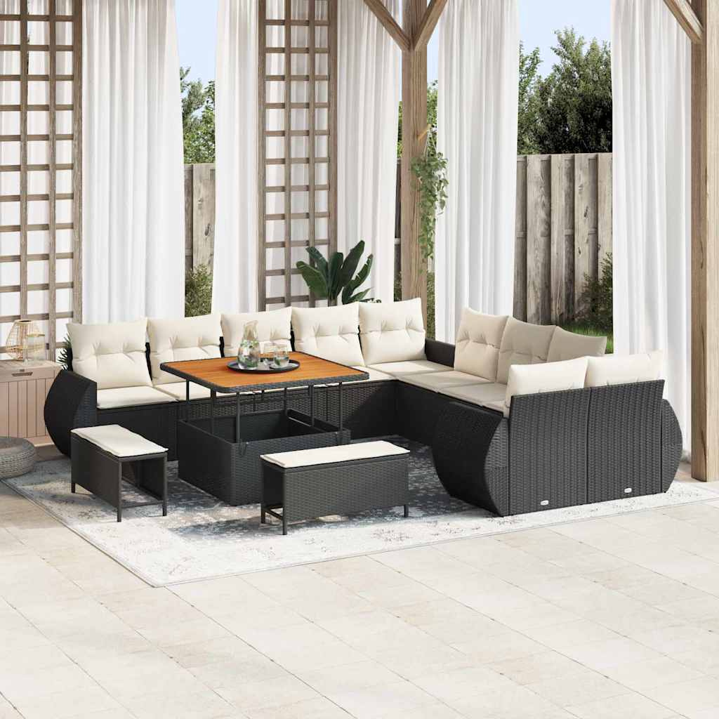 Tuin Sofa Set 13 Pcs Poly Rattan