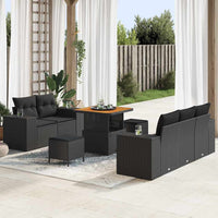 Tuin Sofa Set 8 Pcs Poly Rattan