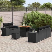 Tuin Sofa Set 8 Pcs Poly Rattan