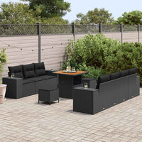 Tuin Sofa Set 10 Pcs Poly Rattan