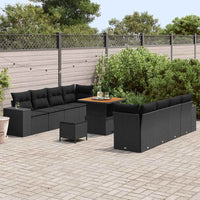 Tuin Sofa Set 11 Pcs Poly Rattan