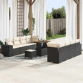 Tuin Sofa Set 11 Pcs Poly Rattan